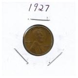 1927 Lincoln Wheat Cent