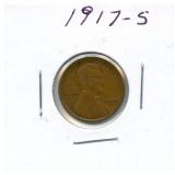 1917-S Lincoln Wheat Cent