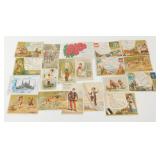 20 Antique Trade Cards