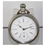 Antique Pocket Watch in B&C .800 Silver Trademark