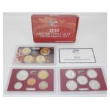 2010-S United States Mint Silver Proof Set - Five