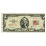 1953 A Series U.S. $2 Red Seal Note