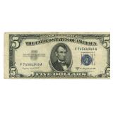 1934 B Series U.S. $5 Silver Certificate