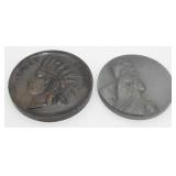 Medallions: Drago - Couple Looking to Future,