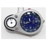 Dakota Analog Clip Watch with Built-in