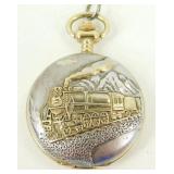 Train Pocket Watch