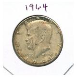 1964 Kennedy Silver Half Dollar