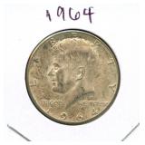 1964 Kennedy Silver Half Dollar