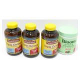 New 3-pk of Nature Made Omega 3s & Bloom