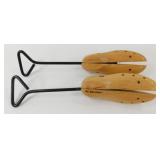 Vintage Wood/Metal Shoe Forms