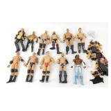 11 Wrestling Figures w/ Accessories