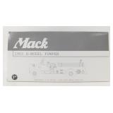 1st Gear 1/34 Scale 1960 Mack B-Model Pumper, Mt.