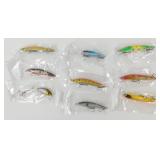 10 Different Fishing Lures - New