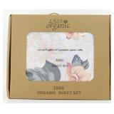 New King Organic Cotton Sheet Set