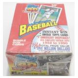 1991 Topps Baseball Sealed Wax Box with 36 Sealed