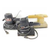 * 3 Vibrator Sanders - One Black & Decker & Two