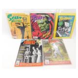 5 Vintage Horror & Oddball Theme Magazines