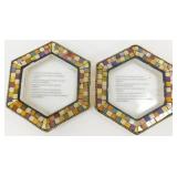 * Vintage Partylite Global Fusion Mosaic Glass