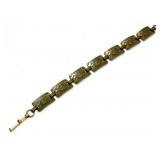 Vintage Copper Sunburst Bracelet - Excellent