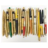 19 Vintage Pens - Mostly La Crosse Advertising