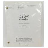 1986 "The Twilight Zone" Show Manuscript