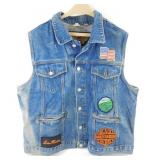 Harley-Davidson Denim Vest - Size XXL, USA Made