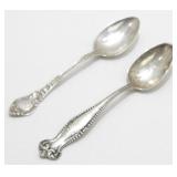 Two Sterling Marked Fancy Spoons - 41.93 grams