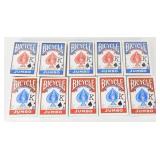 Bicycle Playing Cards - Used Once, Pack of 10