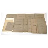 1922-1923 Stock, Cash, Partnership, Sales,