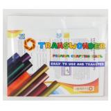 New TransWonder Premium Crafting Vinyl - 13 pcs,