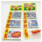 2 Rack Packs of 1989 Bowman Baseball Cards - 1