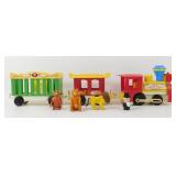 Vintage Fisher-Price Circus Train with Figures