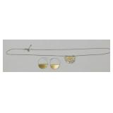 Vintage Necklace with Matching Earrings