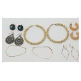 6 Pairs of Vintage Earrings
