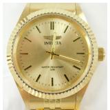 Invicta 43mm Gold Tone Men