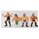 4 Vintage 1990 & 1991 Wrestling Action Figures