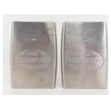 2 Thompson & Co. Cigar Cases