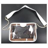 New in Package "Loulu" Clear Crossbody Purse - 9