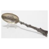 Antique Seattle Sterling Spoon - Fancy, 19.89