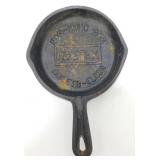 Vintage Cast Iron Niferex Advertising Ashtray