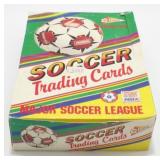 Partial Wax Box of 1990-91 Pacific Soccer Trading