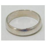 Sterling Silver Ring Band - Size 7