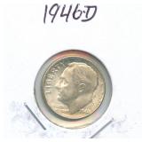 1946-D Roosevelt Silver Dime