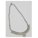 Vintage Rhinestone Choker - 16ï¿½ Long