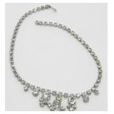 Vintage Rhinestone Choker - 15ï¿½ Long