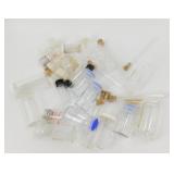 Vintage Assortment of Glass Craft Containers