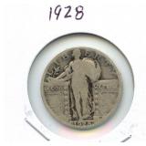1928 Standing Liberty Silver Quarter