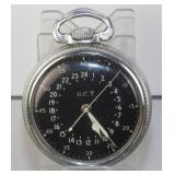 RARE Hamilton 4992B G.C.T. Pocket Watch U.S.