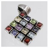 Vintage Sterling Silver and Assorted Stone