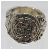 Vintage Sterling Silver TH Marthisen Norway Ring